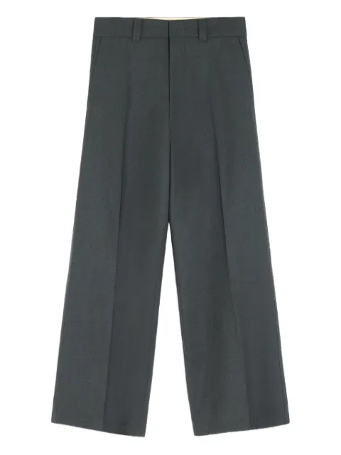 LEMAIRE pleated twill trousers