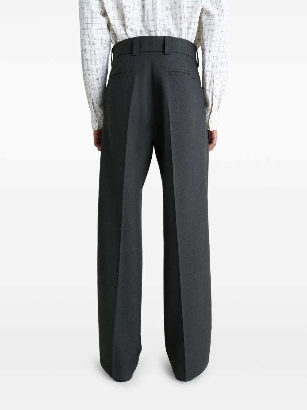 LEMAIRE Twill plooibroek Grijs