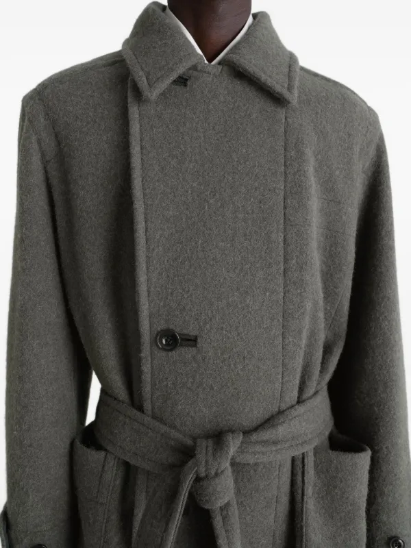 LEMAIRE ベルテッド コート | グレー | FARFETCH JP