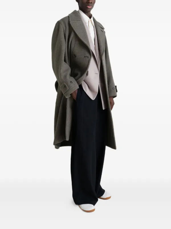 LEMAIRE ベルテッド コート | グレー | FARFETCH JP