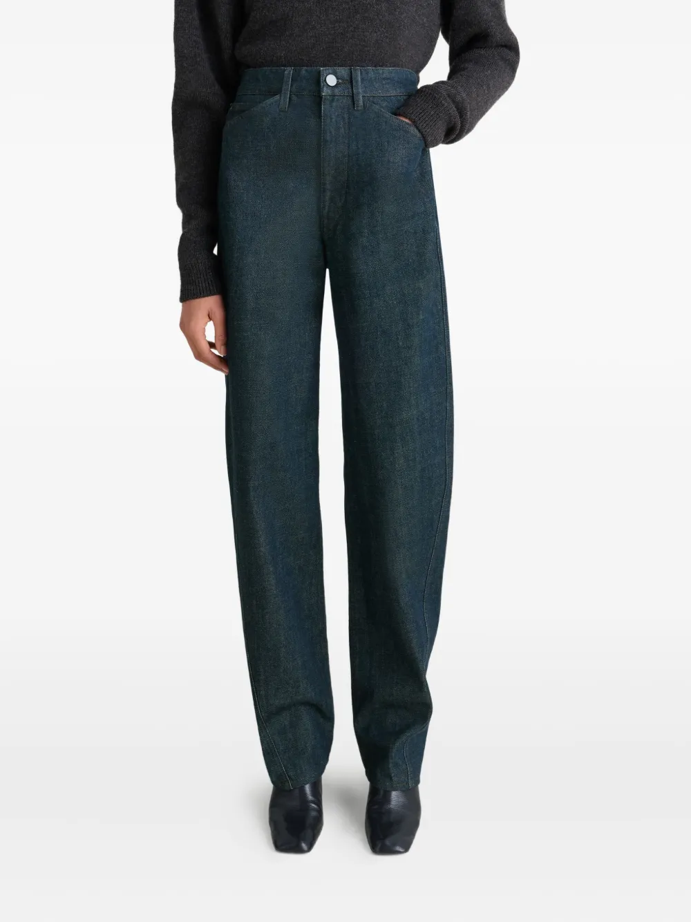 LEMAIRE Gedraaide jeans met vijf zakken Blauw