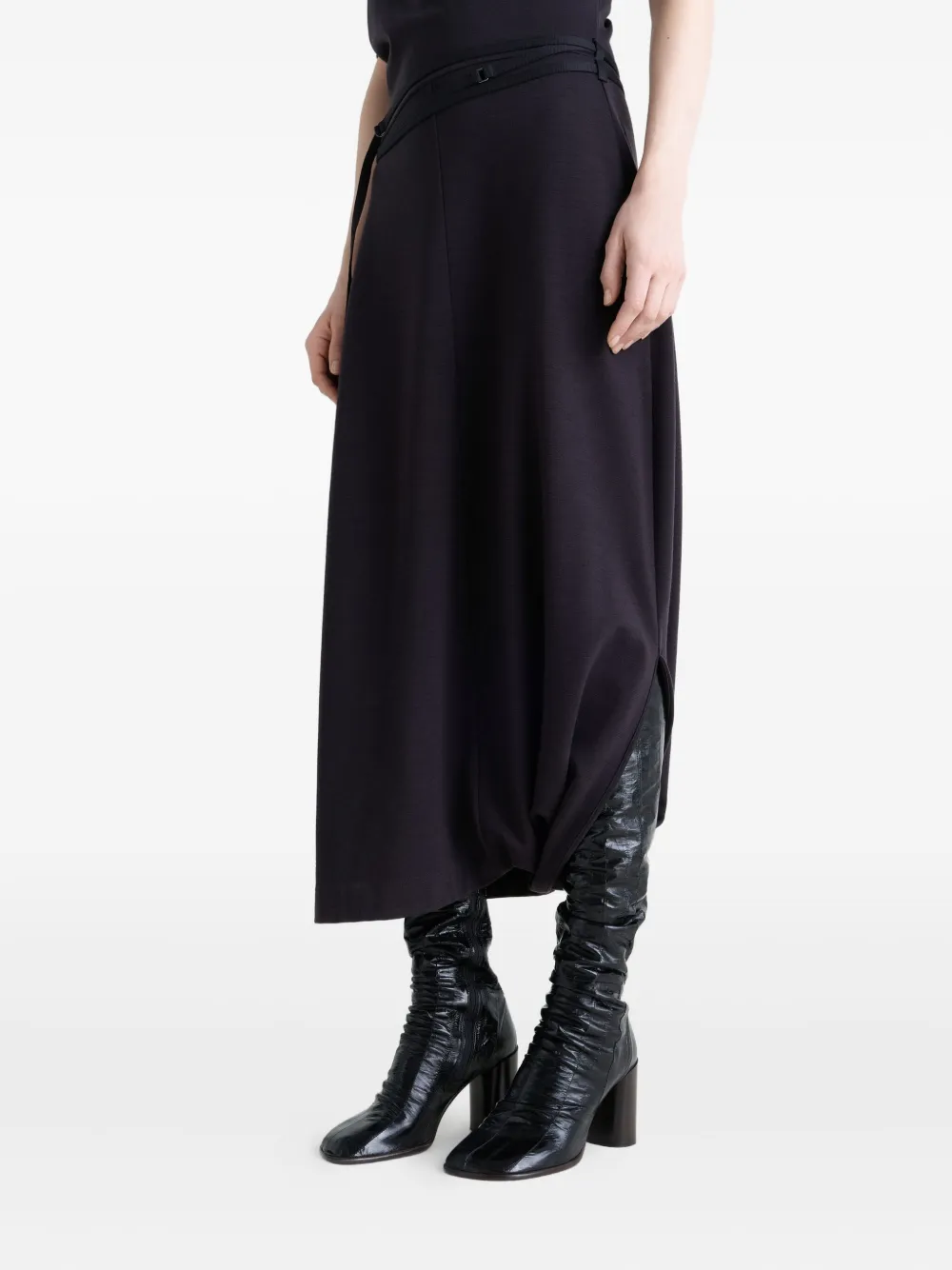 LEMAIRE Leren laarzen Zwart