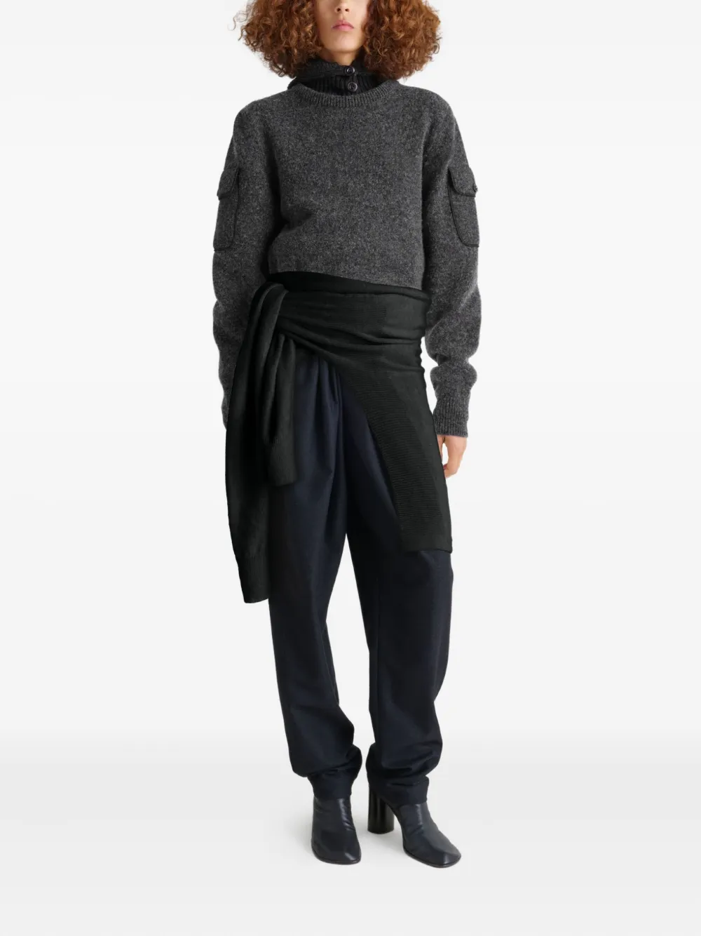 LEMAIRE cargo-pockets sweater | Knitted Sweaters | Image 2