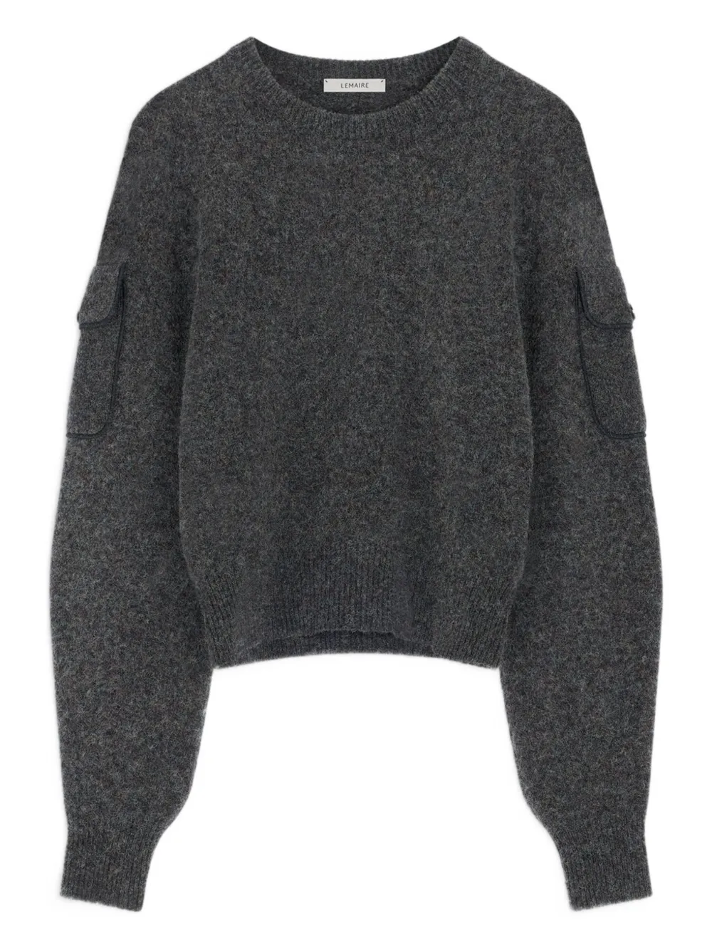 LEMAIRE cargo-pockets sweater | Grey | Image 1