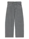 LEMAIRE adjustable-waist-strap jeans - Grey