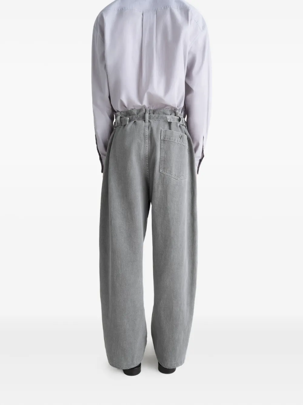 LEMAIRE Jeans met verstelbare tailleband Grijs