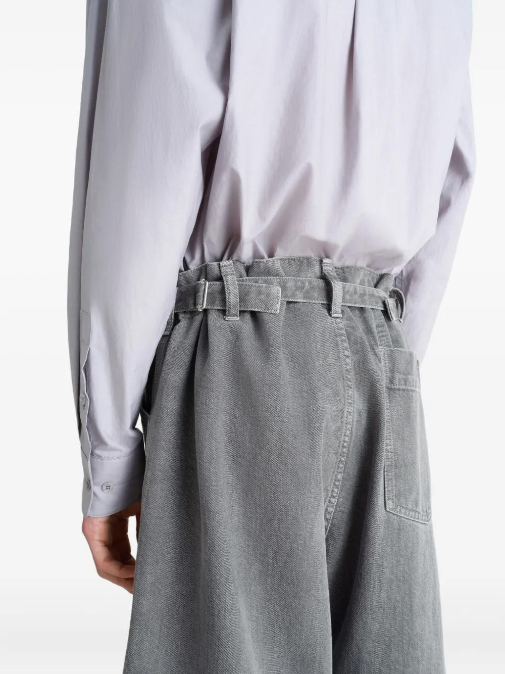 LEMAIRE Jeans met verstelbare tailleband Grijs