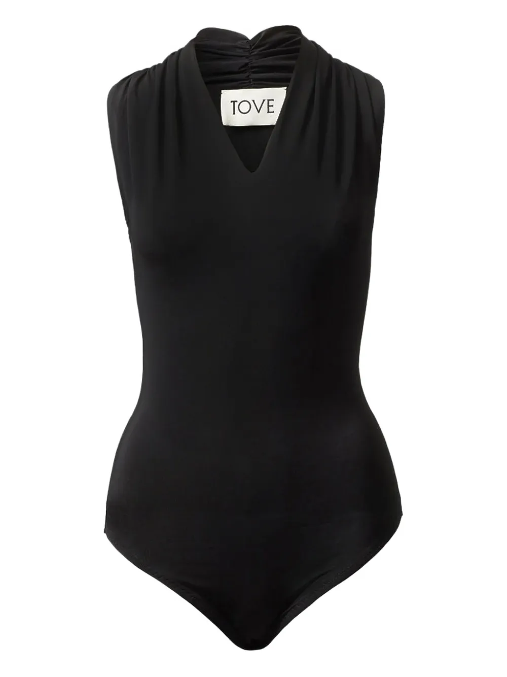 TOVE Liorah sleeveless bodysuit Zwart