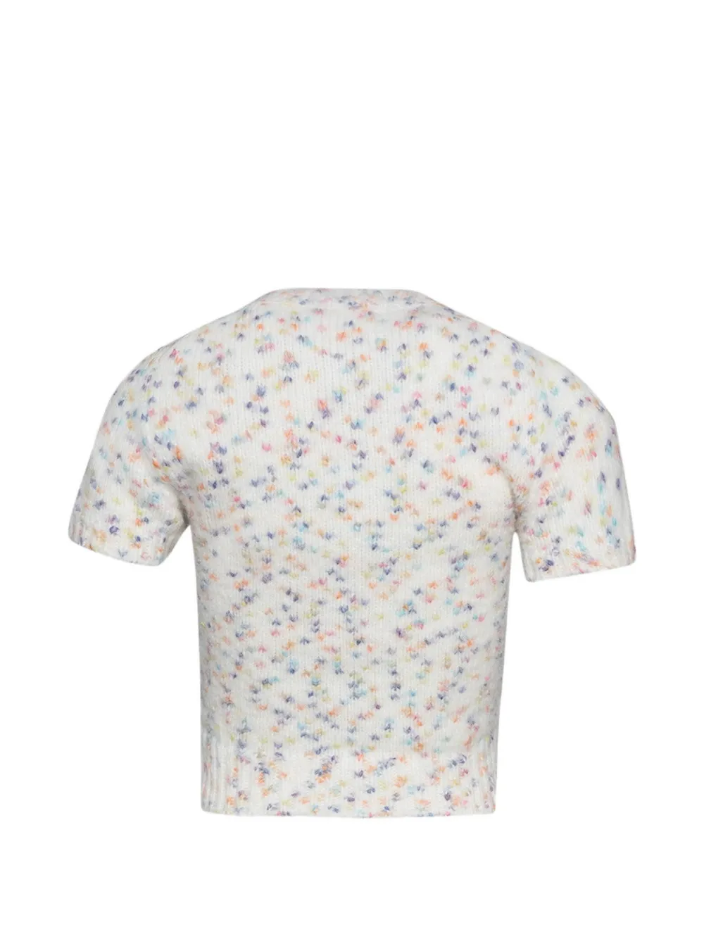 short-sleeve knitted top