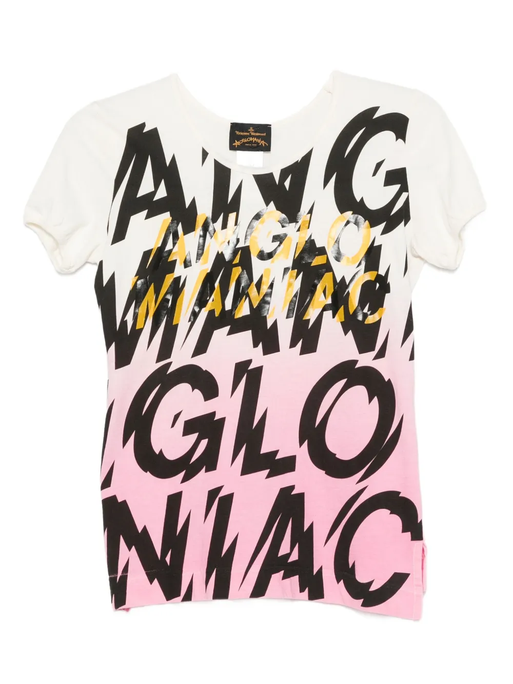 2013 ombré-effect printed T-shirt