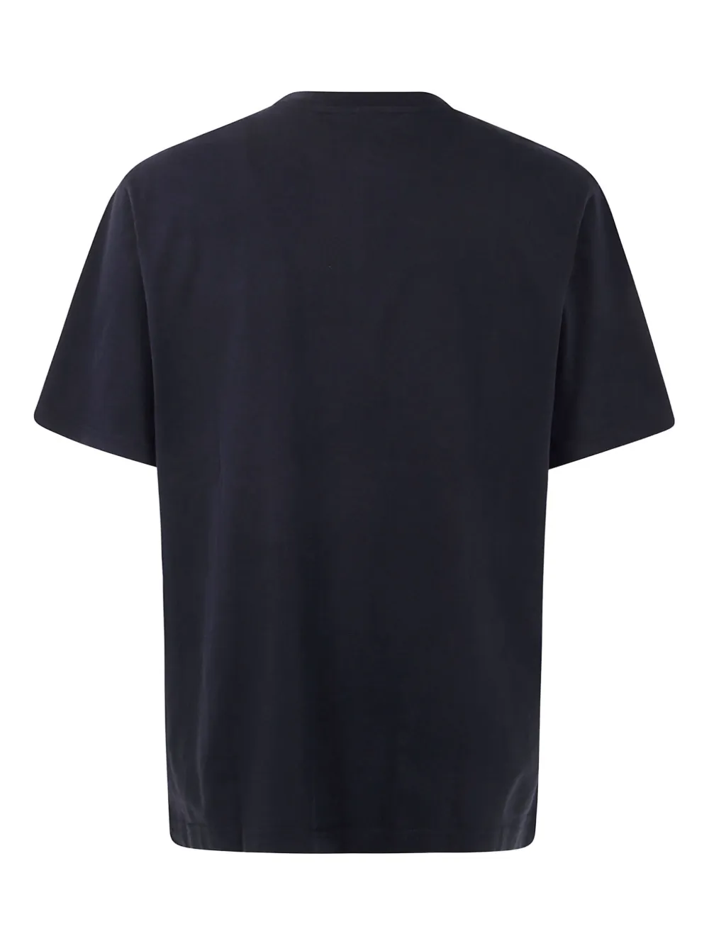 Maison Kitsuné Fox Head embroidered T-shirt Zwart