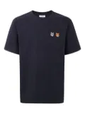 Maison Kitsuné Fox Head embroidered T-shirt - Black