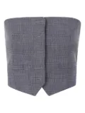 Alexander Wang wool cropped top - Grey