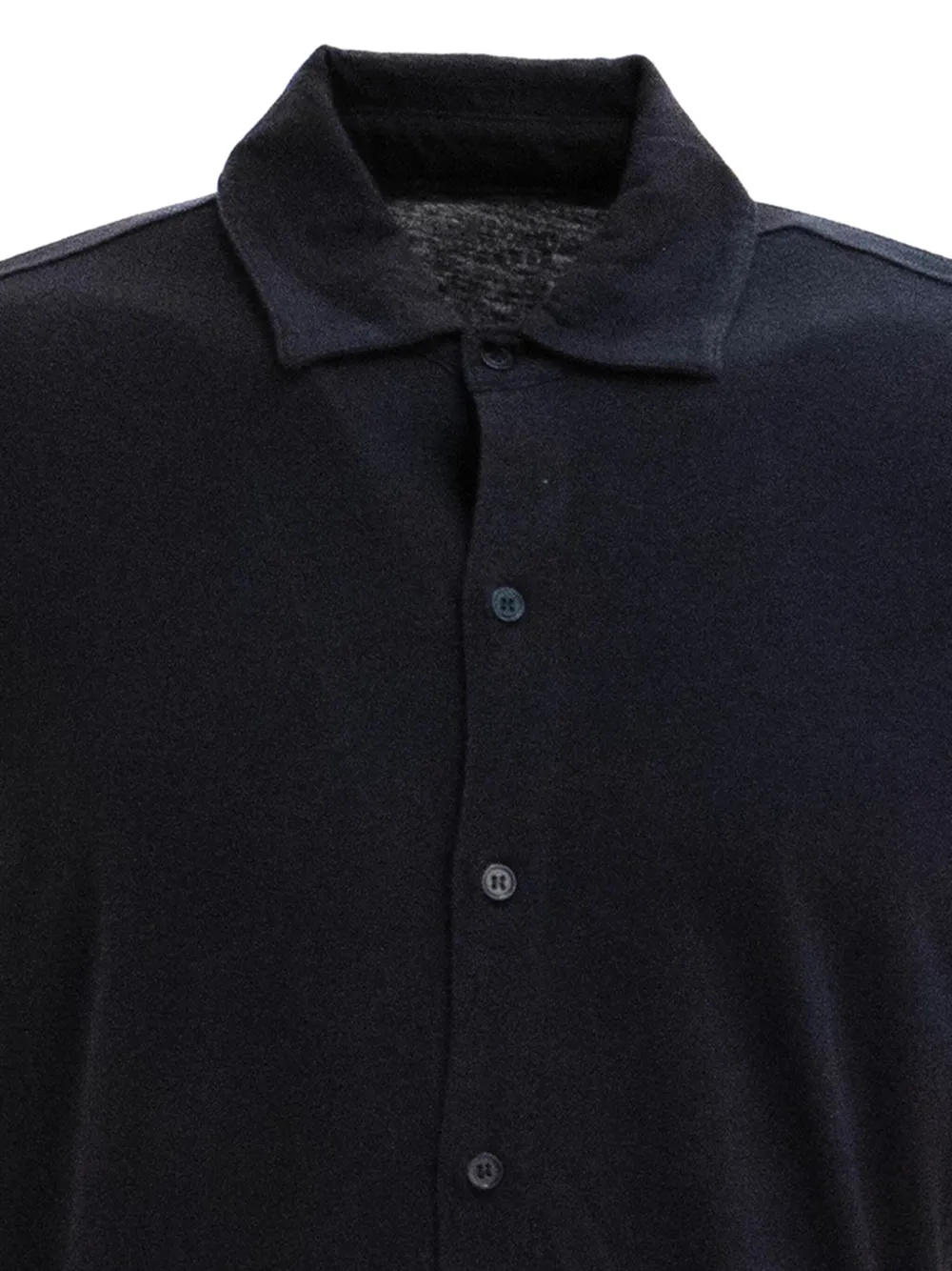 Majestic Filatures Button-up overhemd - Zwart