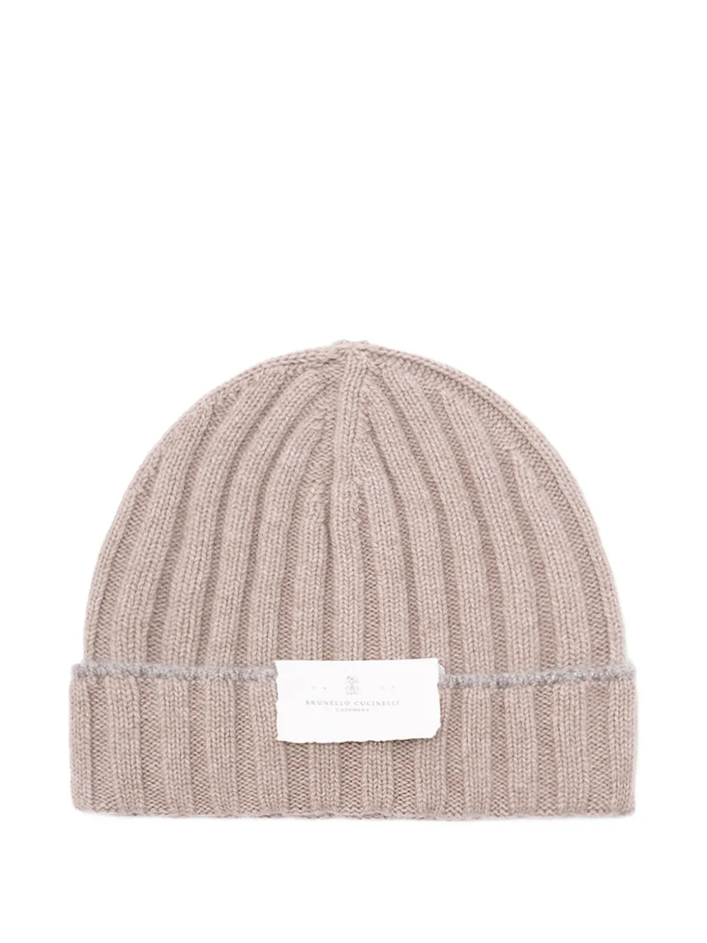 Brunello Cucinelli ribbed-knit beanie | Neutrals | Image 1
