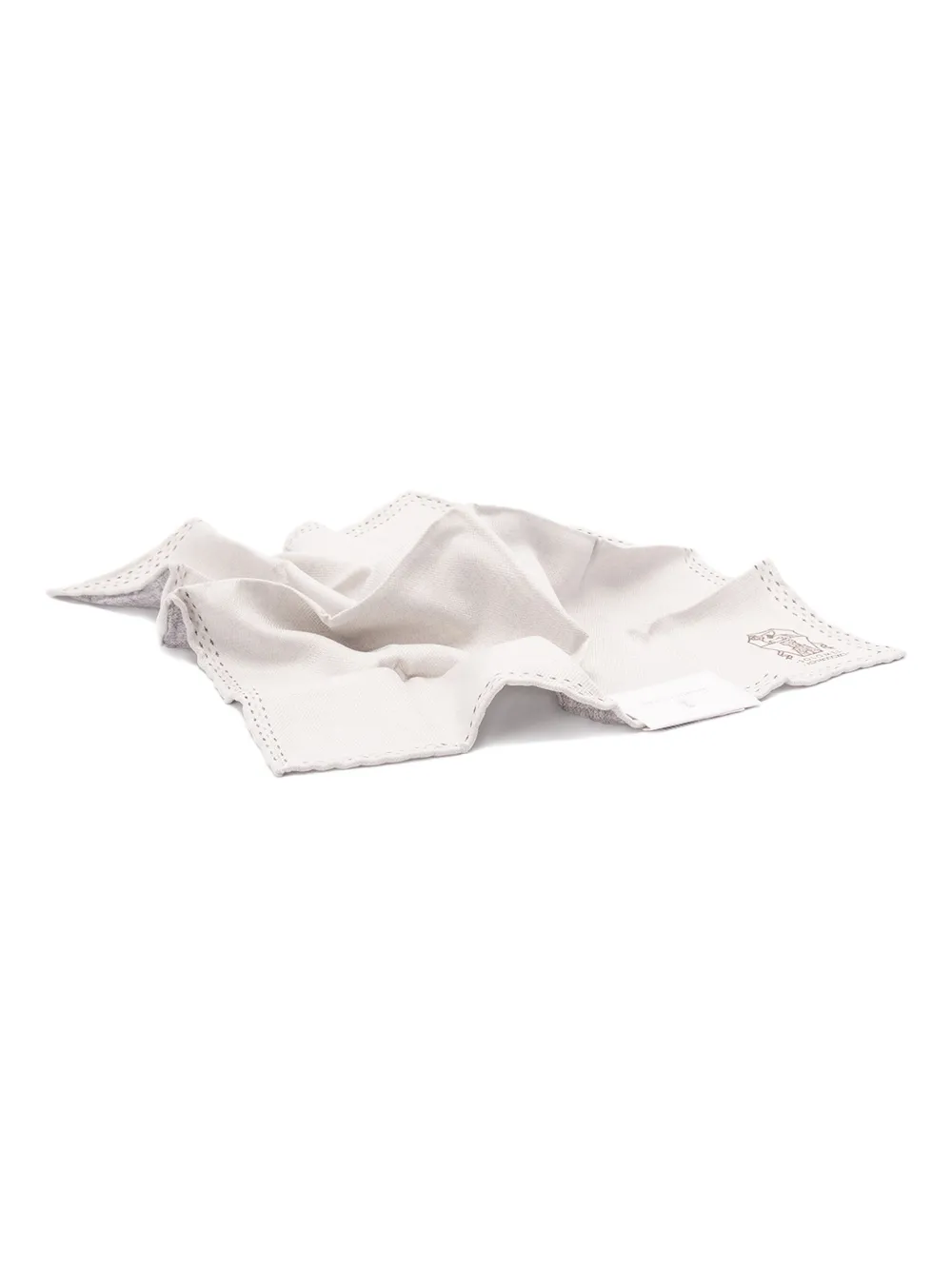 Brunello Cucinelli silk pocket square | Neutrals | Image 1