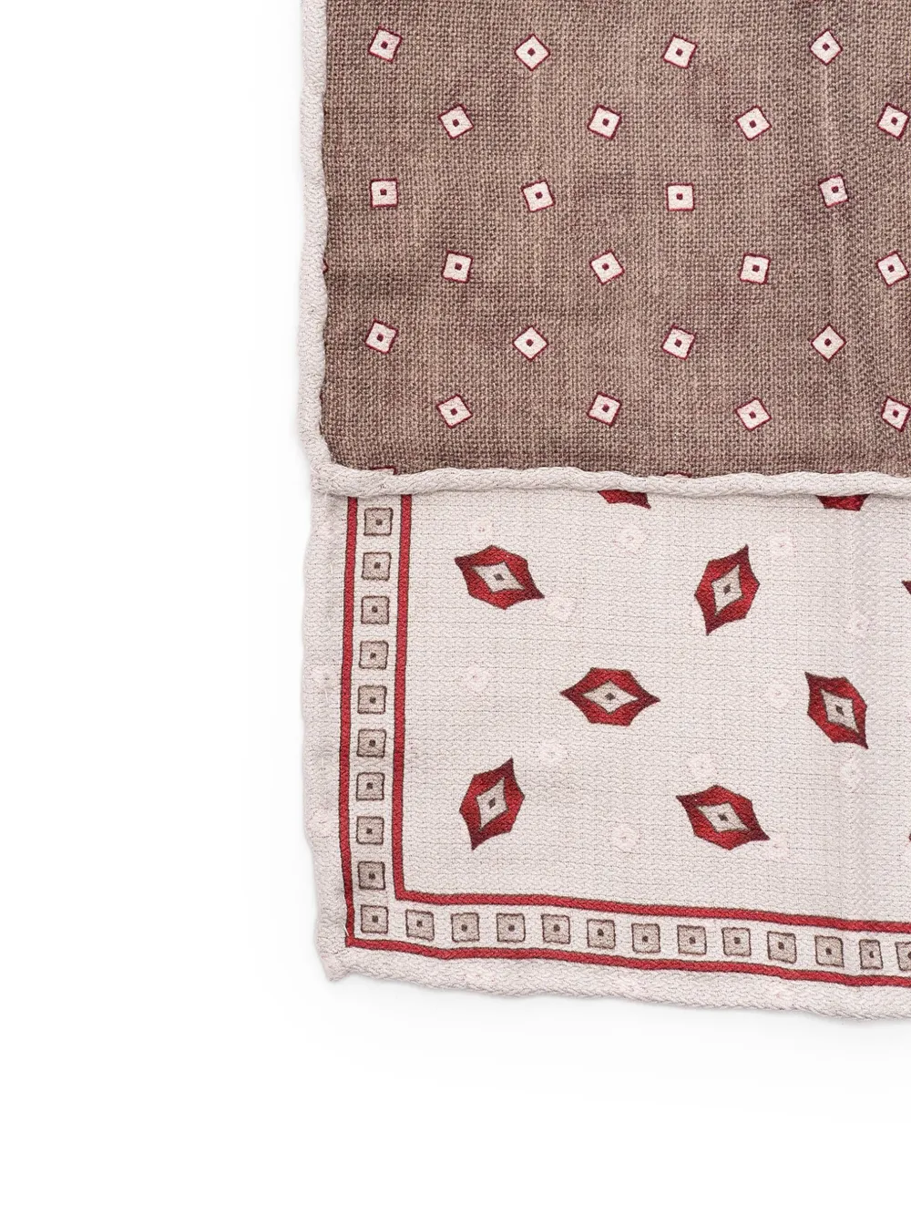 Brunello Cucinelli patterned silk scarf | Image 2