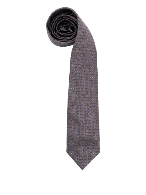 Brunello Cucinelli patterned silk tie