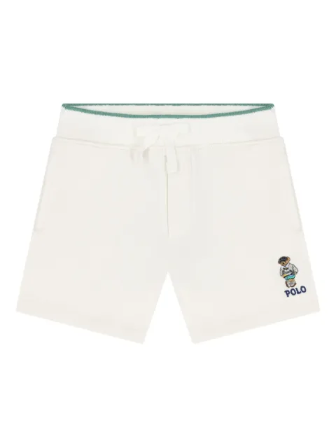 POLO RALPH LAUREN KIDS embroidered-logo shorts