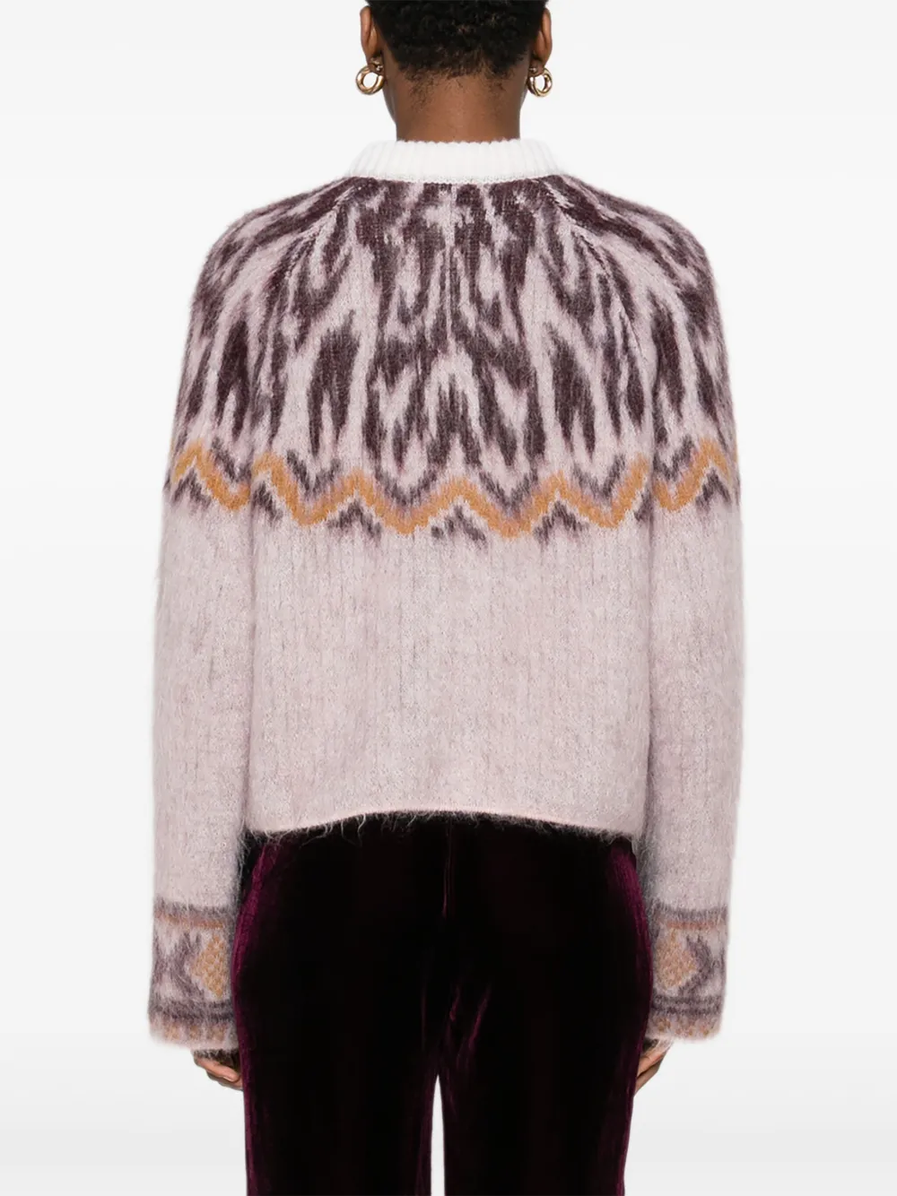 Forte Forte Patterned Button-up Cardigan In Multi