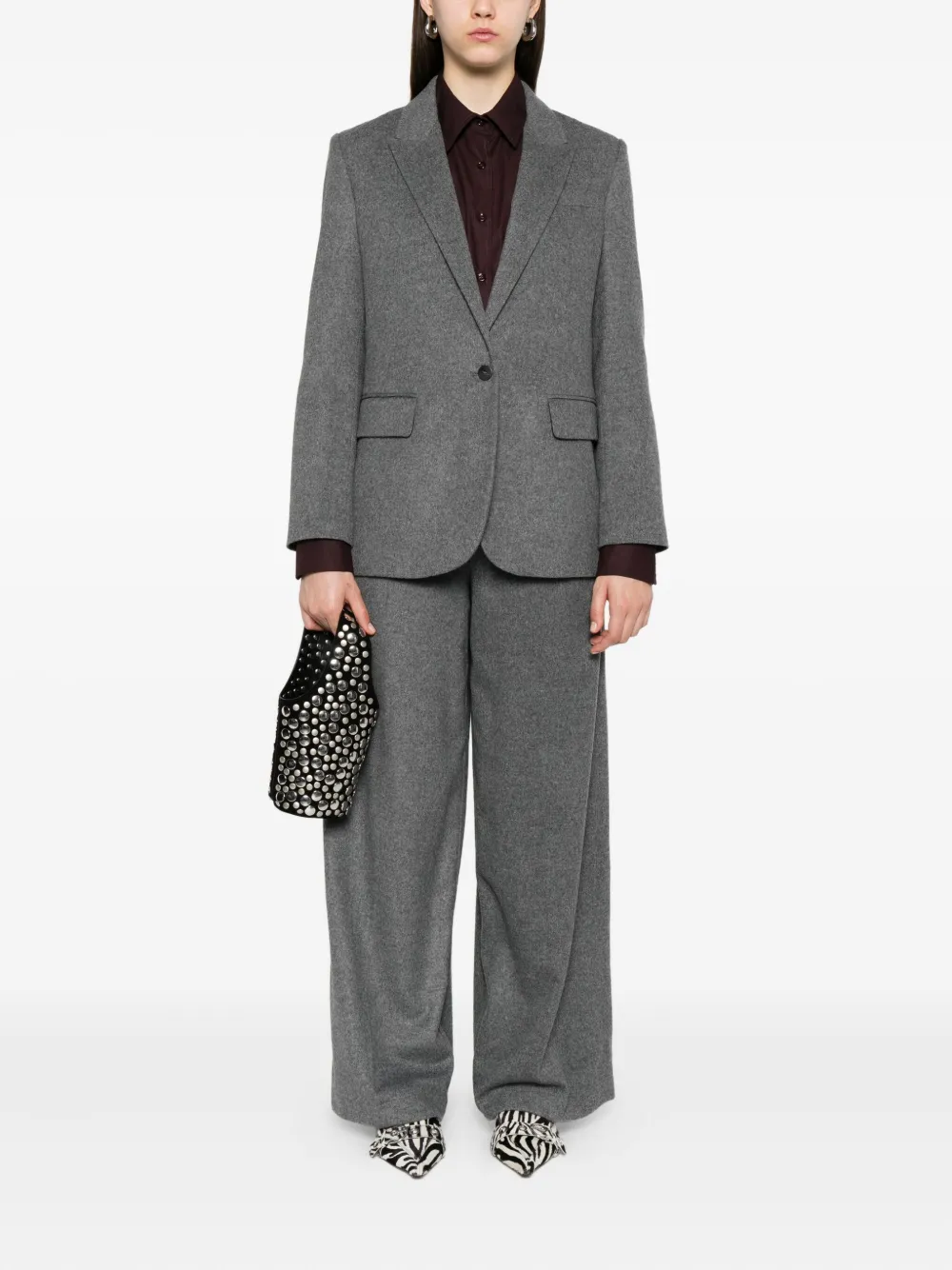 Forte Forte single-breasted peak-lapels jacket | Blazers | Image 2