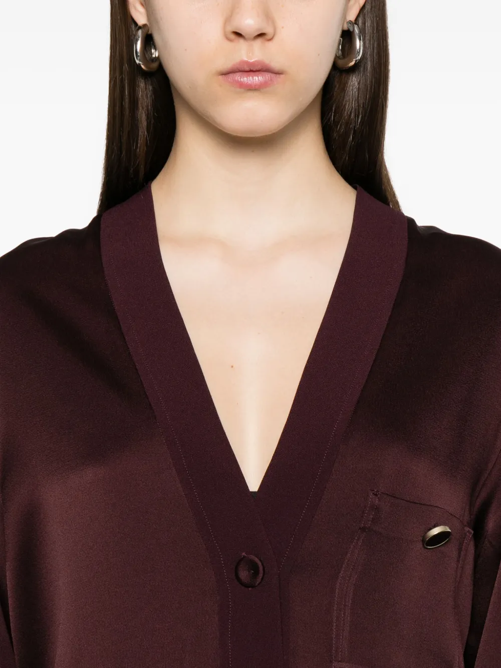 Forte Jack met zak met knoopsluiting Bruin