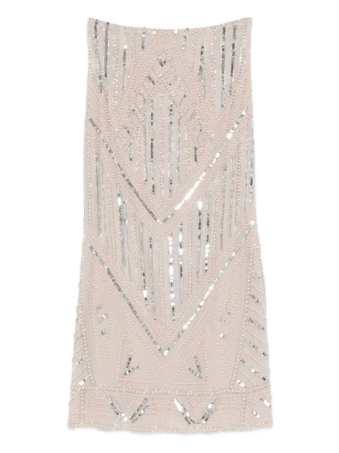 Forte Forte sequin-embellished geometric skirt