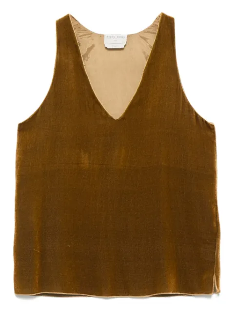 Forte Forte velvet V-neck top