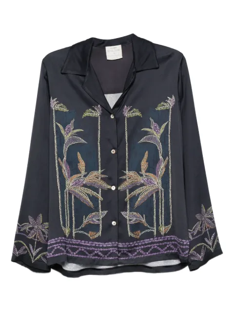 Forte Forte embroidered floral shirt