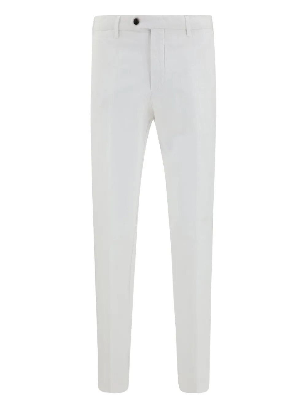 button-closure trousers