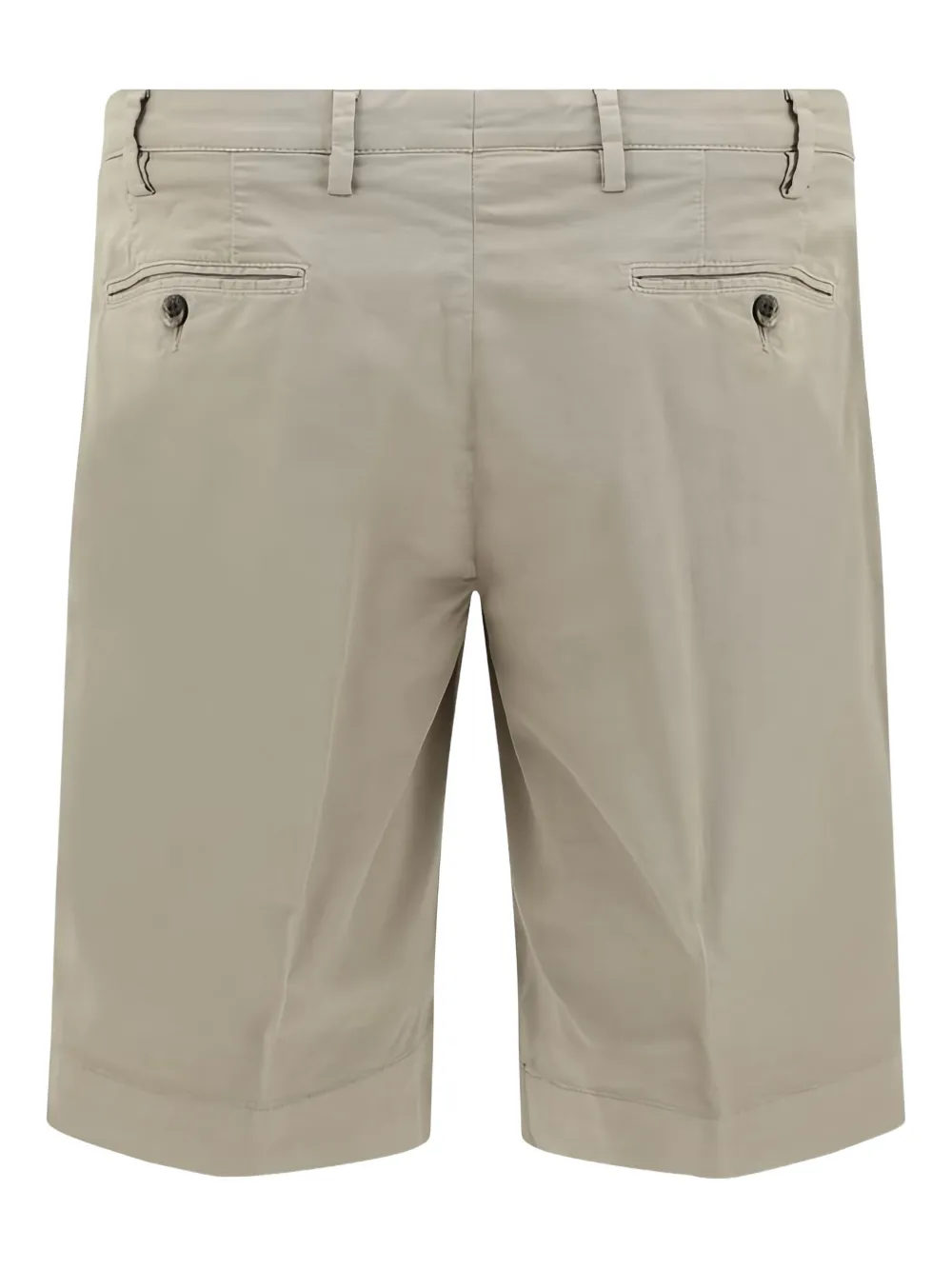 Germano 1952 Chino shorts met knoopsluiting - Grijs
