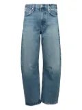 AGOLDE logo-patch jeans - Blue
