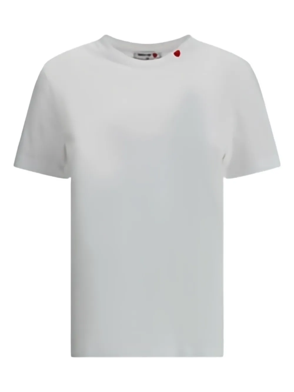 MADE WITH LOVE BY TOM DALEY heart-detail cotton T-Shirt | White | Image 1