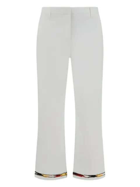 True Royal embroidered trousers