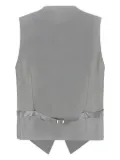 GI CAPRI button-fastening waistcoat - Grey