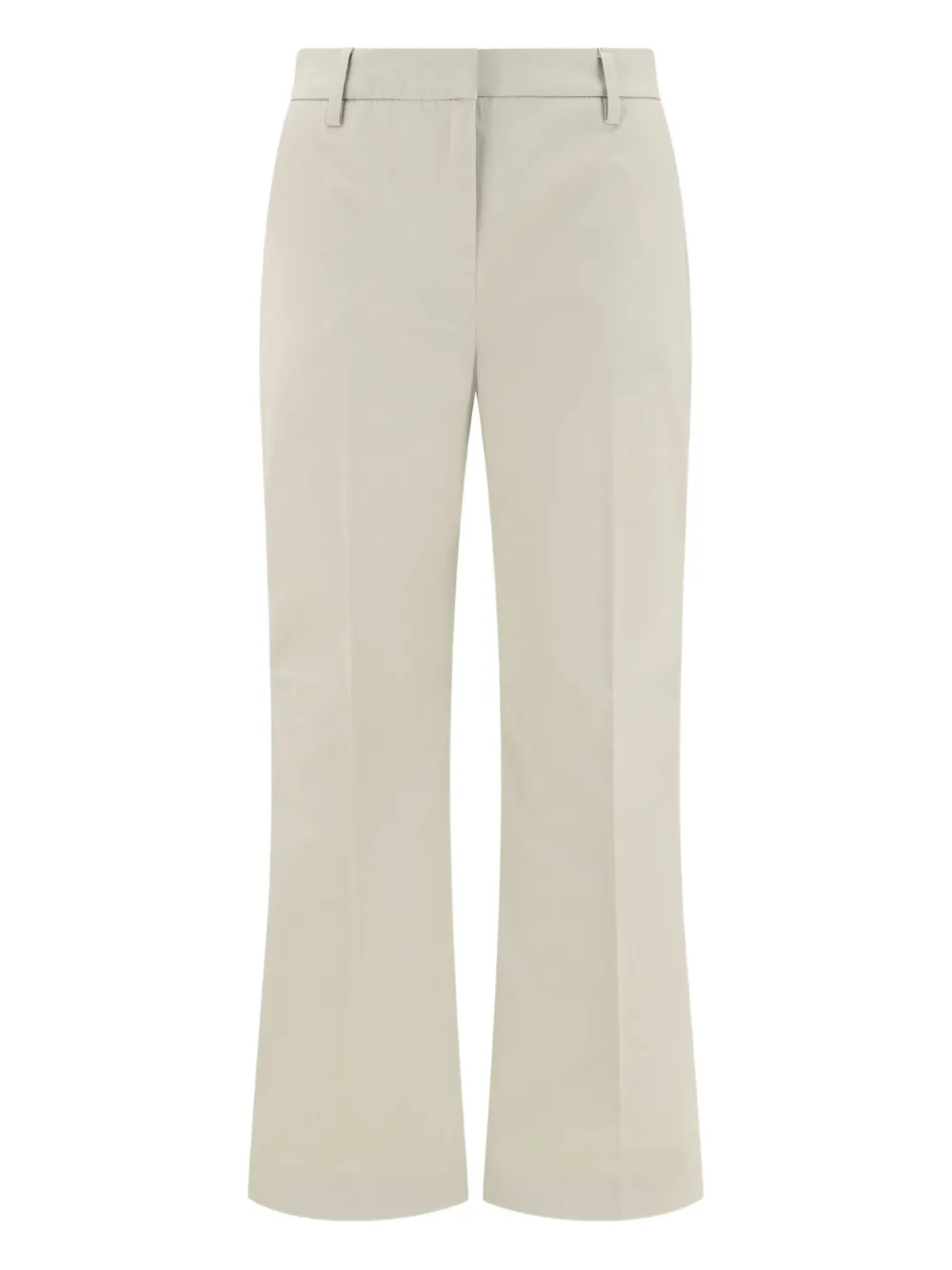 True Royal flared zip trousers | Neutrals | Image 1