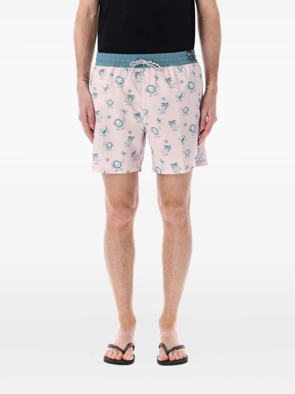 Billabong Vacay トランクス水着 - ピンク Billabong Vacay トランクス水着 - ピンク