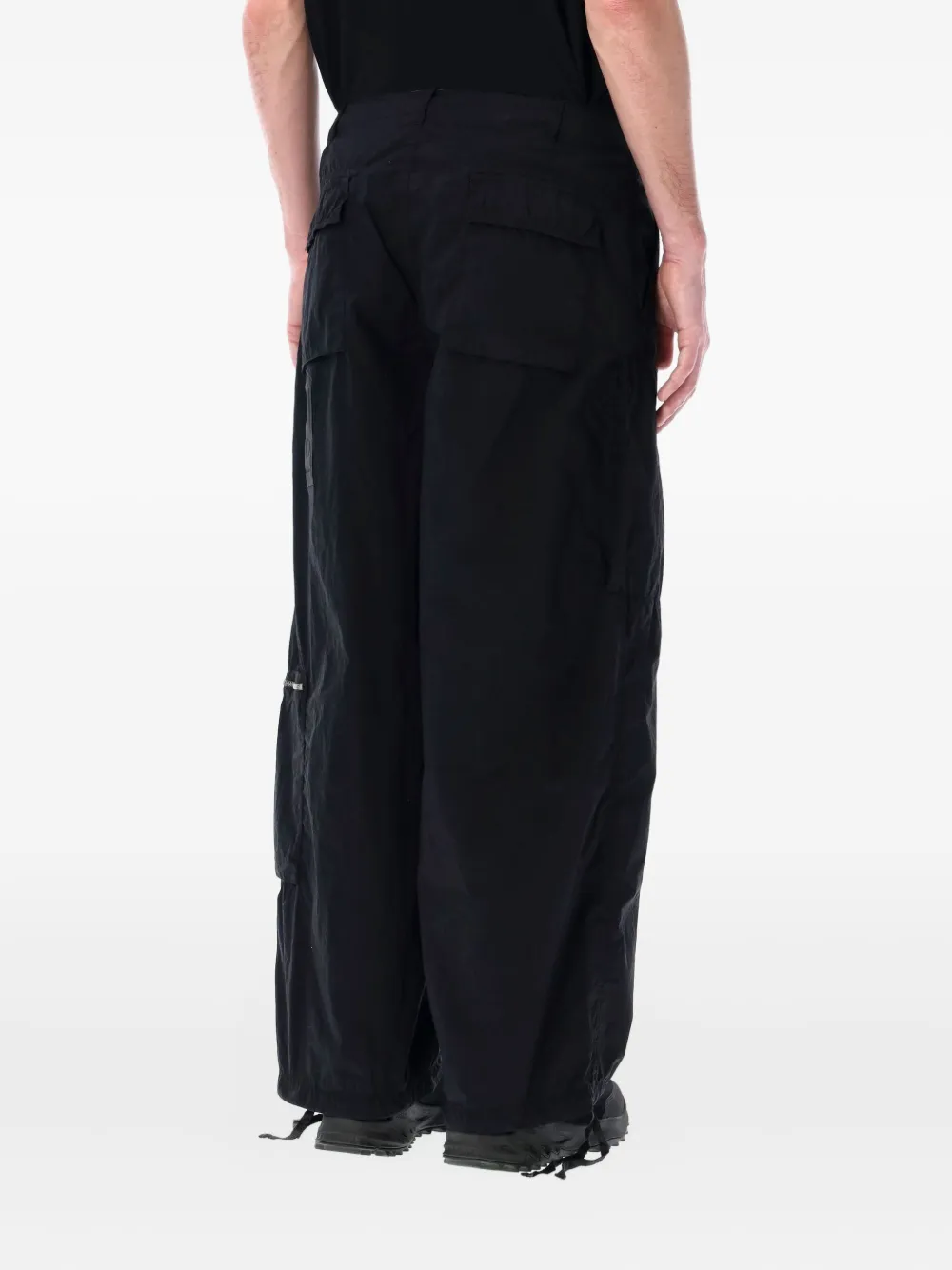Ten C zip-pocket trousers Zwart