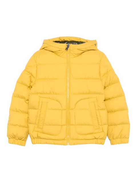Moncler Enfant hooded quilted jacket