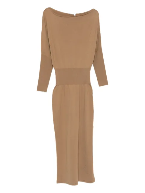 Simkhai vestido midi Janese con hombros descubiertos