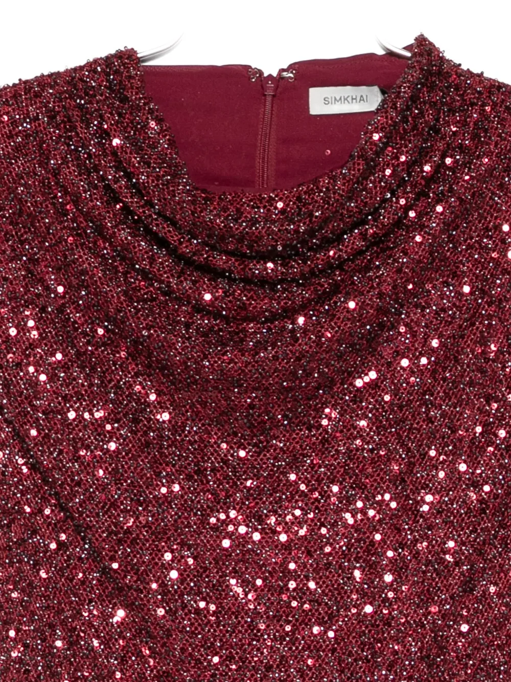 Simkhai Zaria jurk Rood