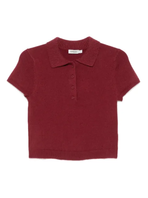 Simkhai short-sleeve polo top