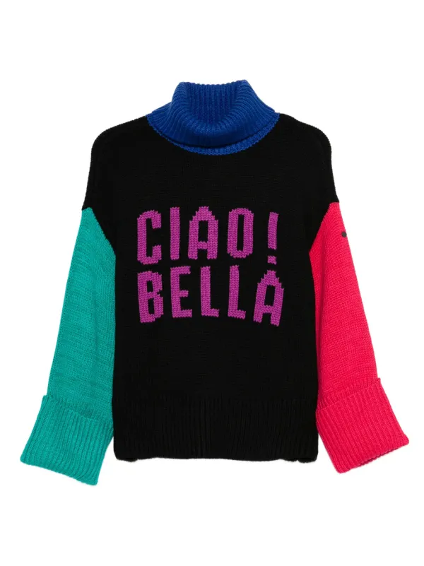 Goldbergh Siena Long-sleeve Sweater in Black