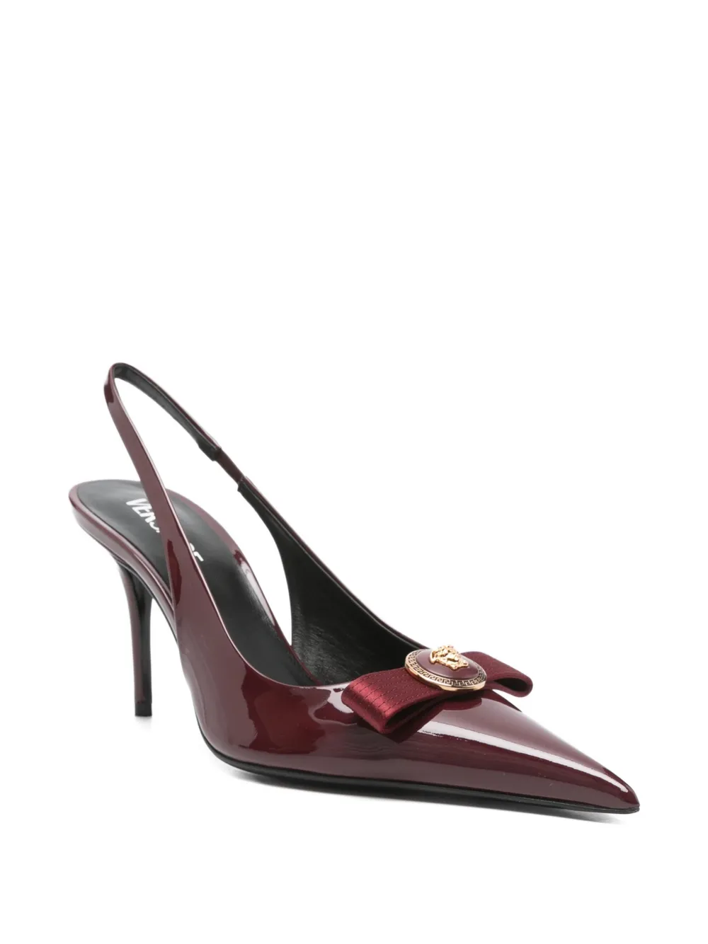 Versace 85mm Gianni Ribbon slingback pumps | Heeled Pumps | Image 2