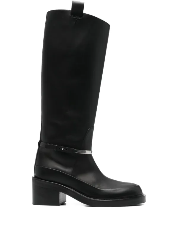 Tod's 60mm Metal-strap Boots in Black
