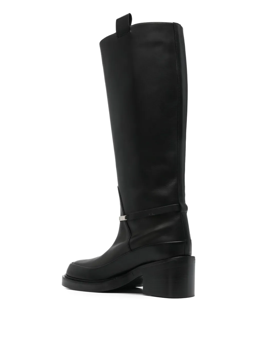 Tod's 60mm Metal-strap Boot In Black