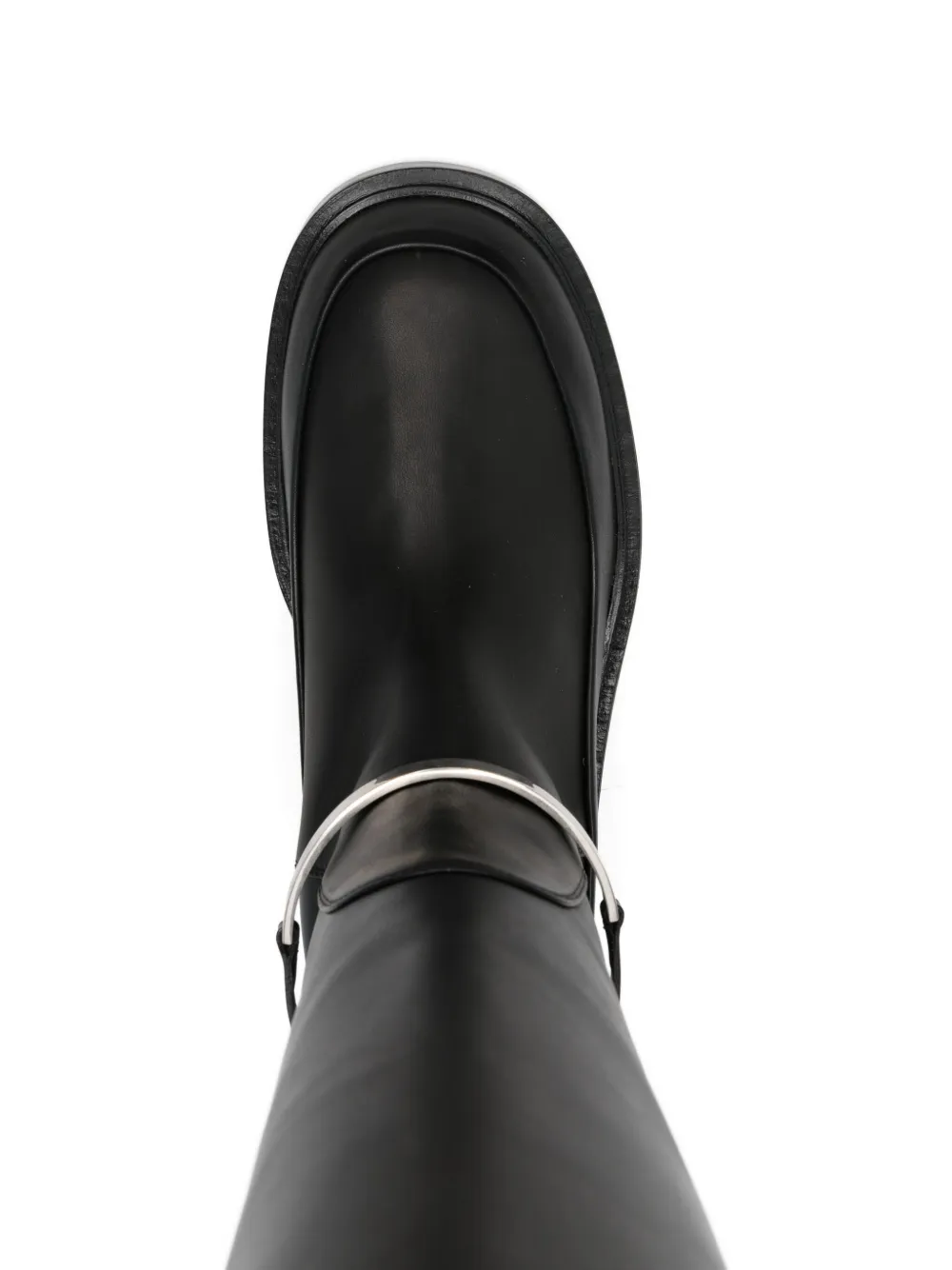 Tod's 60mm Metal-strap Boot In Black
