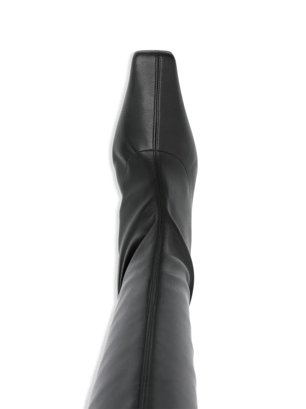 Proenza Schouler 95mm Trap knee-high boots Black