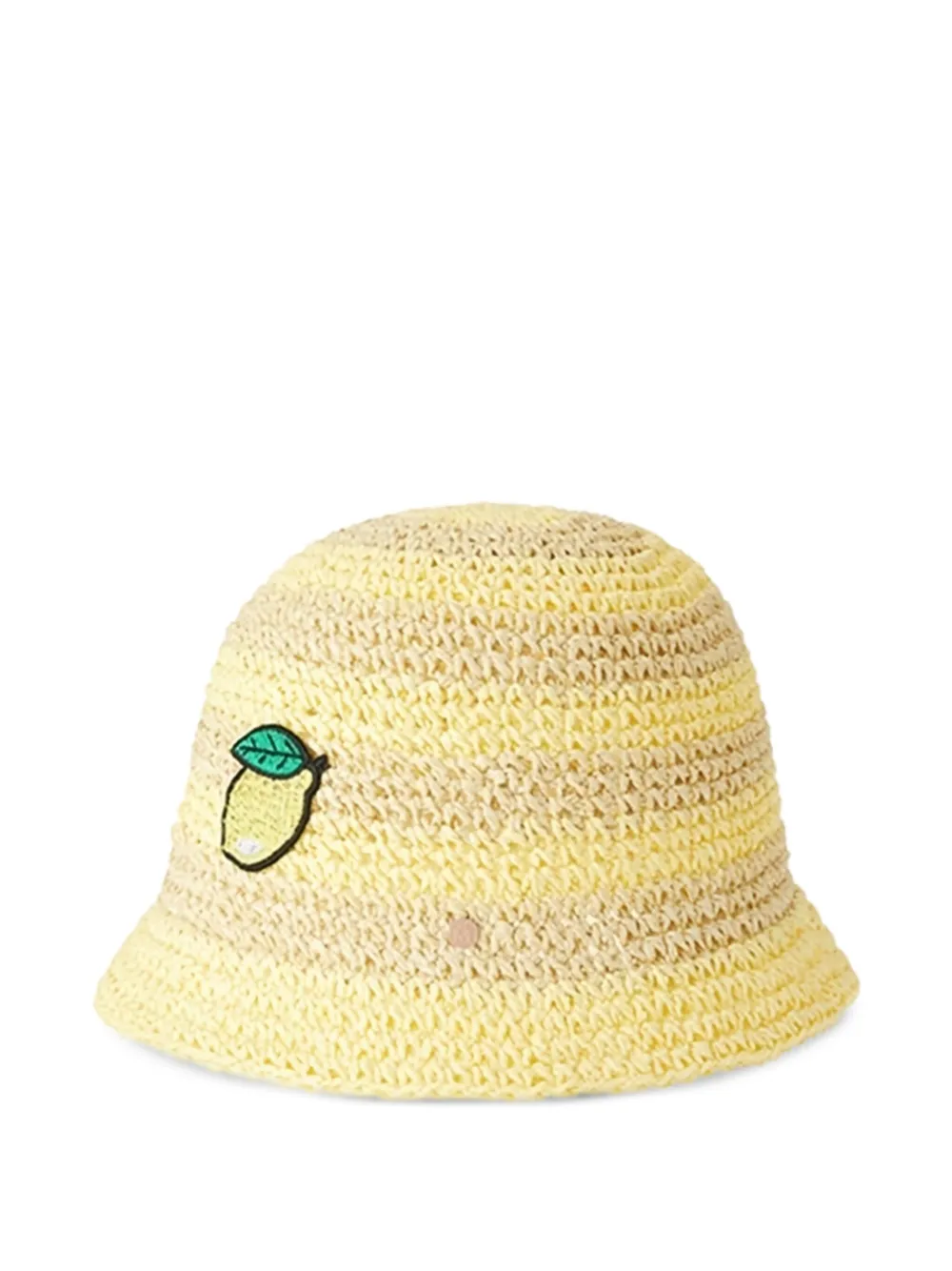 MAISON MICHEL KIDS Pablo ハット - イエロー MAISON MICHEL KIDS Pablo ハット - イエロー