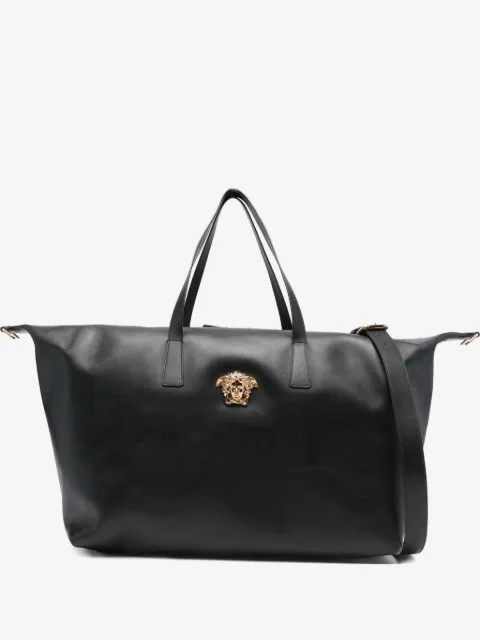 Versace شنطة دافل 'لا ميدوسا' جلد